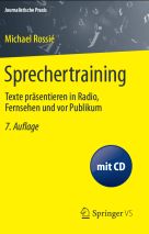 Buchcover Sprechertraining