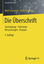 Buchcover Die Überschrift